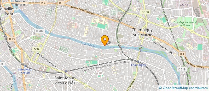 localisation de l'entreprise MONSIEUR ALEXANDER TUKA LUSAYAMO à CHAMPIGNY-SUR-MARNE