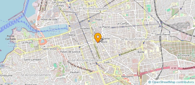 localisation de l'entreprise MONSIEUR ALEXANDER TURNER à MARSEILLE