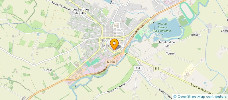 localisation de l'entreprise MONSIEUR ALEXANDER VAN DER MAESEN  BEAUMONT-DE-LOMAGNE