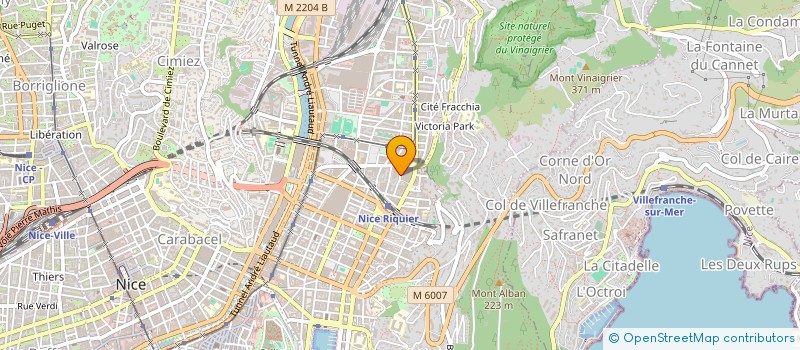 localisation de l'entreprise MONSIEUR ALEXANDER VASKOVSKIY à NICE