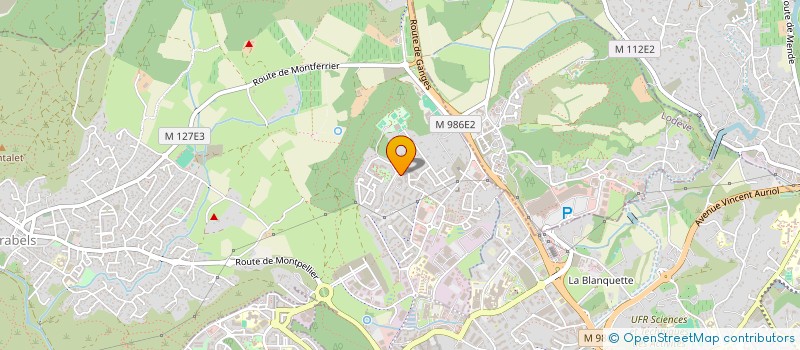 localisation de l'entreprise MONSIEUR ALEXANDER VON LIGNAU à GRABELS