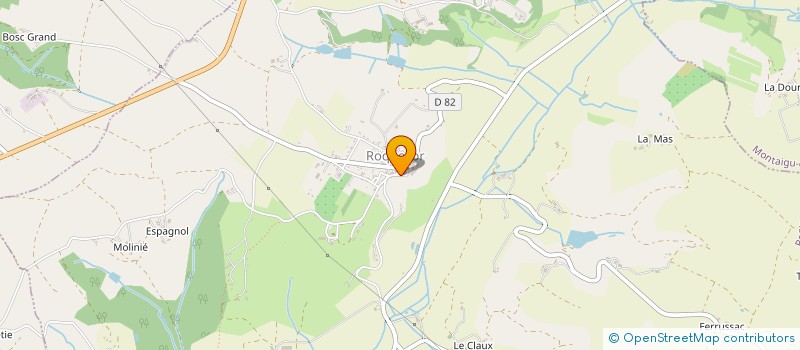 localisation de l'entreprise MONSIEUR ALEXANDER WALDRAFF  MONTAIGU-DE-QUERCY