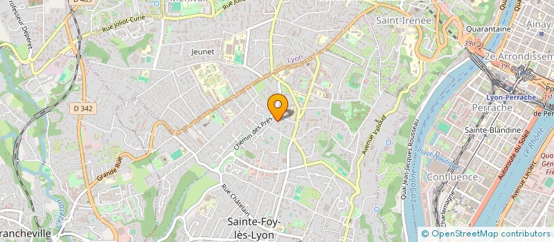 localisation de l'entreprise MONSIEUR ALEXANDER WATHEN à SAINTE-FOY-LES-LYON