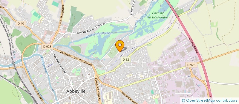 localisation de l'entreprise MONSIEUR ALEXANDER WHELAN à ABBEVILLE