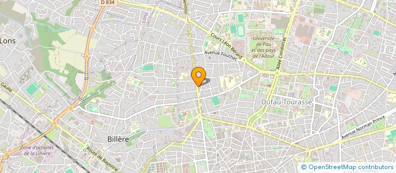 localisation de l'entreprise MONSIEUR ALEXANDER ZOLLER à PAU
