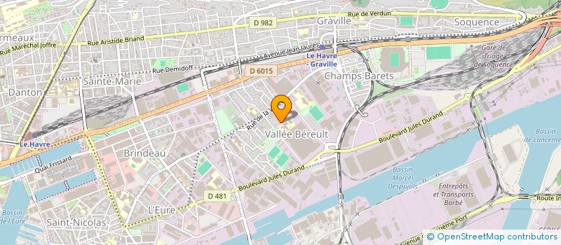 localisation de l'entreprise MONSIEUR ALEXANDR BUJOR à LE HAVRE