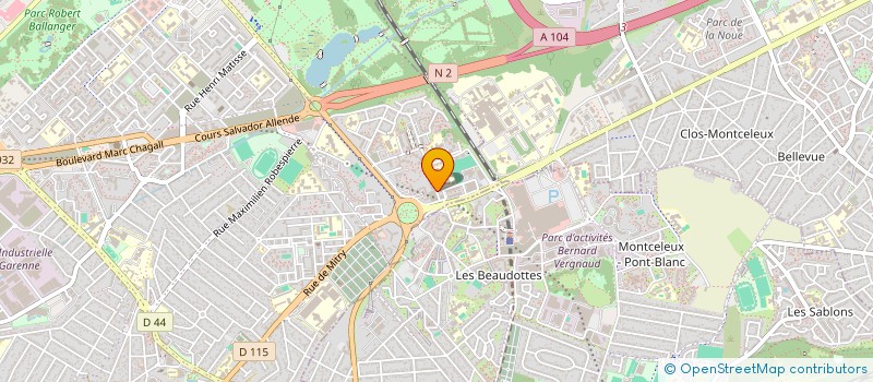 localisation de l'entreprise MONSIEUR ALEXANDR BULAU à AULNAY-SOUS-BOIS