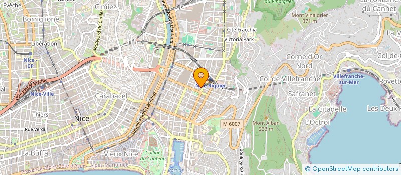 localisation de l'entreprise MONSIEUR ALEXANDR COLESNIC  NICE