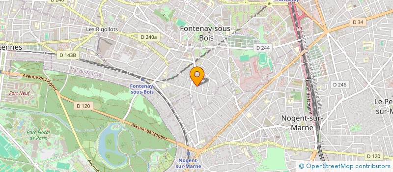localisation de l'entreprise MONSIEUR ALEXANDR CUCIAS à FONTENAY-SOUS-BOIS