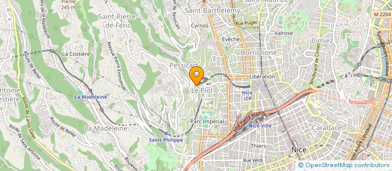 localisation de l'entreprise MONSIEUR ALEXANDR DOROFEEV à NICE