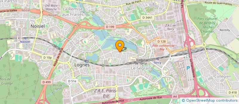 localisation de l'entreprise MONSIEUR ALEXANDR GANGANU à LOGNES