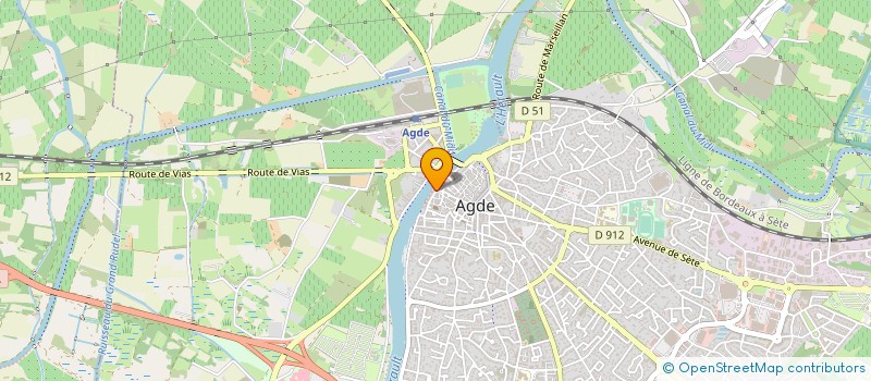 localisation de l'entreprise MONSIEUR ALEXANDR GAVRILIUC à AGDE