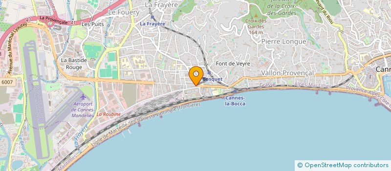 localisation de l'entreprise MONSIEUR ALEXANDR GHETMANCENCO  CANNES