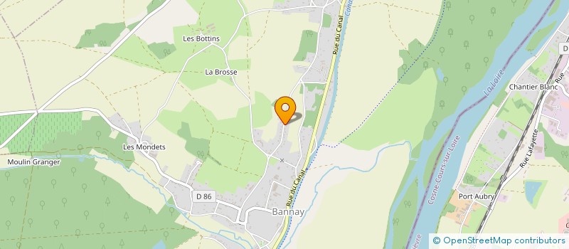 localisation de l'entreprise MONSIEUR ALEXANDR GOROBCENCO  BANNAY