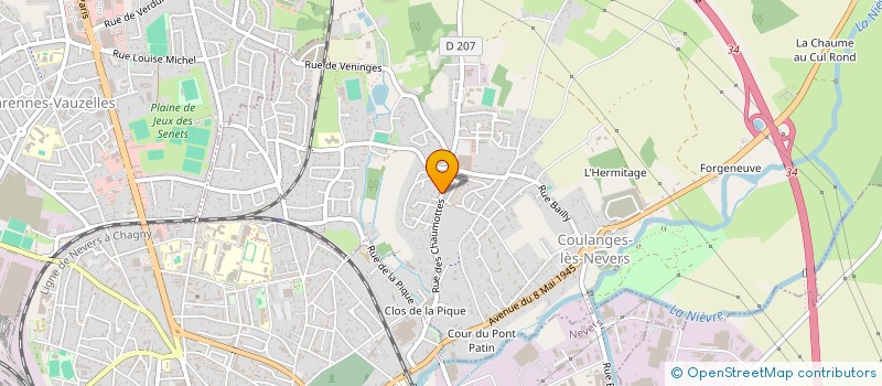 localisation de l'entreprise MONSIEUR ALEXANDR IONASCO à COULANGES-LES-NEVERS