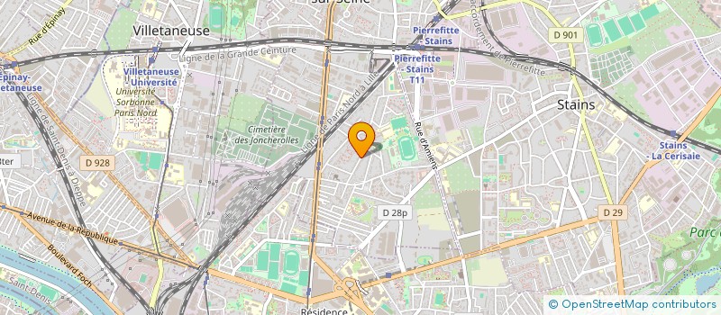 localisation de l'entreprise MONSIEUR ALEXANDR KIRNISKI à PIERREFITTE-SUR-SEINE