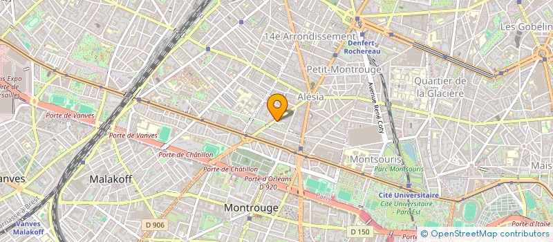 localisation de l'entreprise MONSIEUR ALEXANDR KOMAROV  PARIS