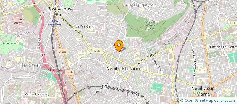 localisation de l'entreprise MONSIEUR ALEXANDR PETRUSCA à NEUILLY-PLAISANCE