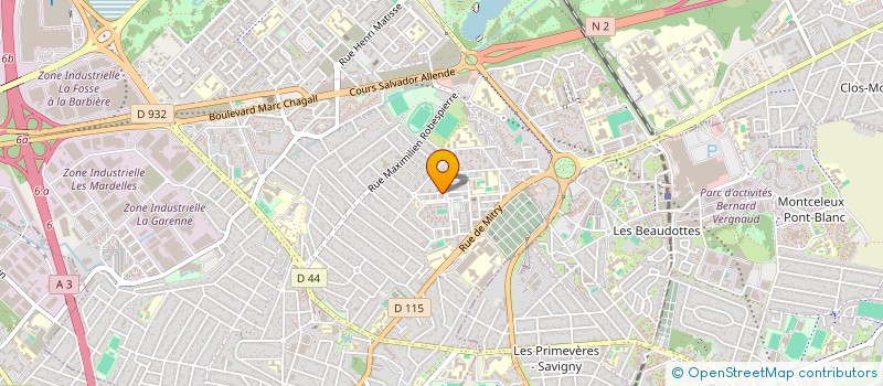 localisation de l'entreprise MONSIEUR ALEXANDR PUNGA  AULNAY-SOUS-BOIS