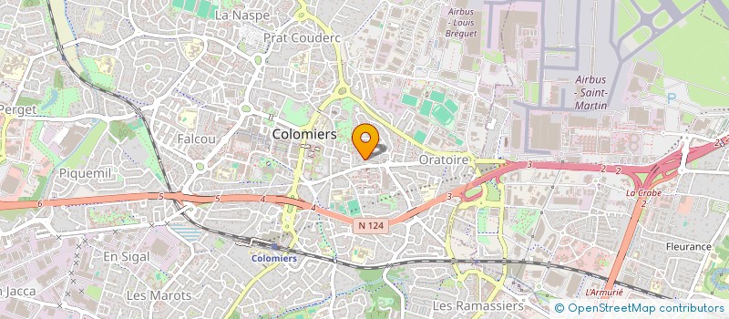 localisation de l'entreprise MONSIEUR ALEXANDR SHABARCHIN à COLOMIERS