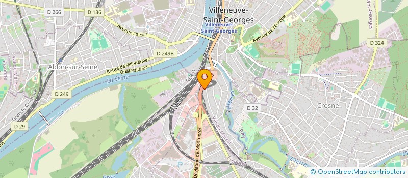 localisation de l'entreprise MONSIEUR ALEXANDR SUHEAN  VILLENEUVE-SAINT-GEORGES