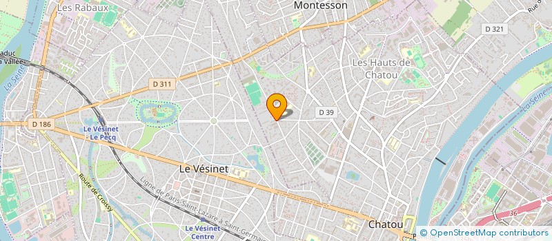 localisation de l'entreprise MONSIEUR ALEXANDR TONU  CHATOU