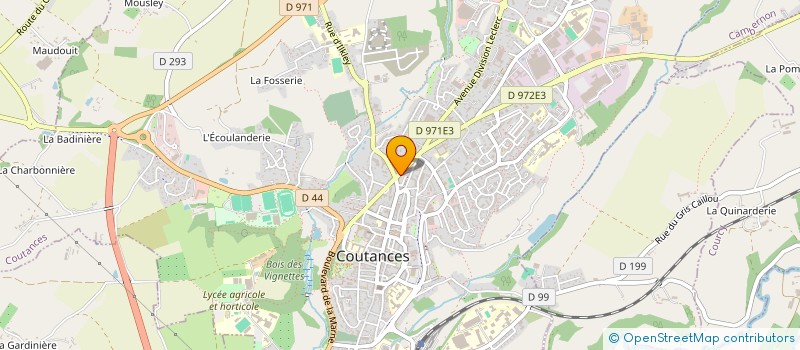 localisation de l'entreprise MONSIEUR ALEXANDR YEPISHEV  COUTANCES