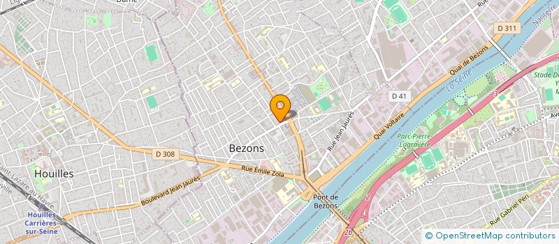 localisation de l'entreprise MONSIEUR ALEXANDR ZELIZNII à BEZONS