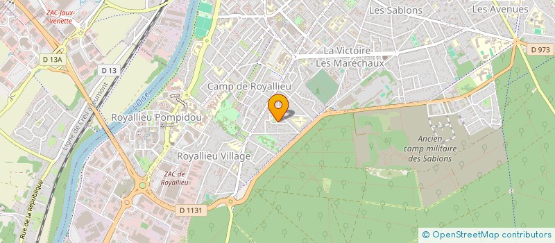 localisation de l'entreprise MONSIEUR ALEXANDRA FOSSEREAU  COMPIEGNE