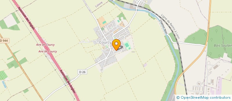 localisation de l'entreprise MONSIEUR ALEXANDRA PERONNE  COURCY