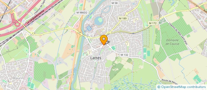 localisation de l'entreprise MONSIEUR ALEXANDRE ABBA à LATTES