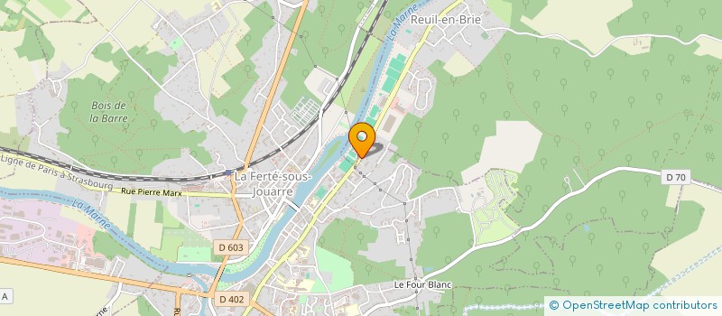 localisation de l'entreprise MONSIEUR ALEXANDRE ABBASSI à LA FERTE-SOUS-JOUARRE