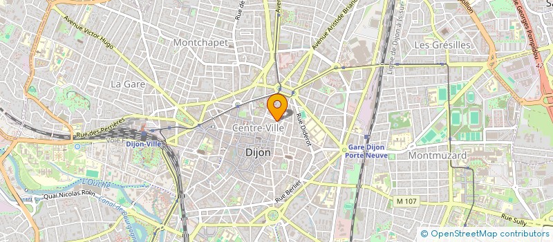 localisation de l'entreprise MONSIEUR ALEXANDRE ABDILI à DIJON