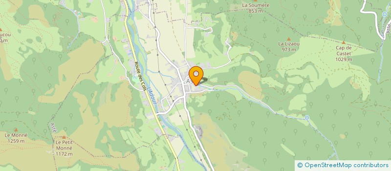 localisation de l'entreprise MONSIEUR ALEXANDRE ABEILLE  ASTE