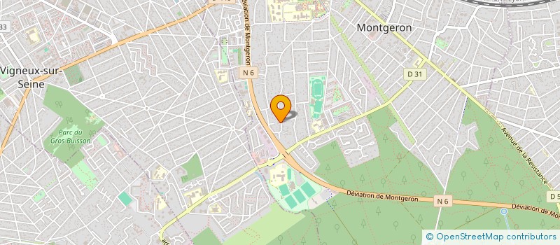 localisation de l'entreprise MONSIEUR ALEXANDRE ABRANTES à MONTGERON