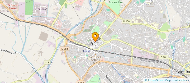 localisation de l'entreprise MONSIEUR ALEXANDRE ADAM à FREJUS
