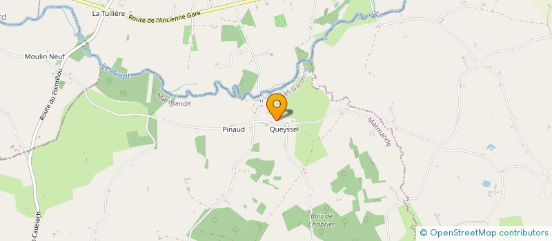 localisation de l'entreprise MONSIEUR ALEXANDRE AGARD  LAUZUN