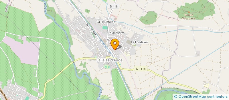 localisation de l'entreprise MONSIEUR ALEXANDRE AGOSTO  SALLELES D'AUDE