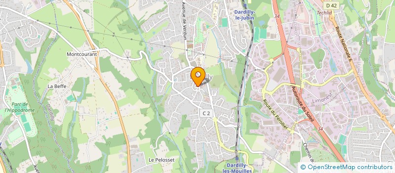 localisation de l'entreprise MONSIEUR ALEXANDRE AGUERO à DARDILLY