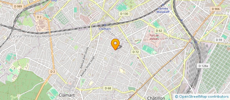 localisation de l'entreprise MONSIEUR ALEXANDRE AHMED à CLAMART