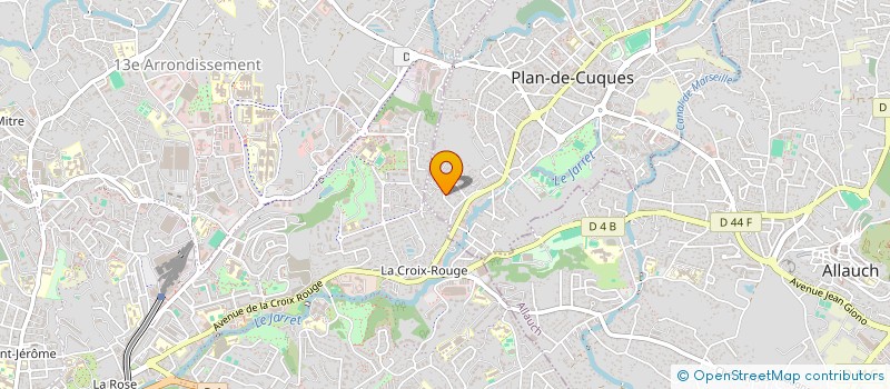 localisation de l'entreprise MONSIEUR ALEXANDRE AICARDI  PLAN-DE-CUQUES