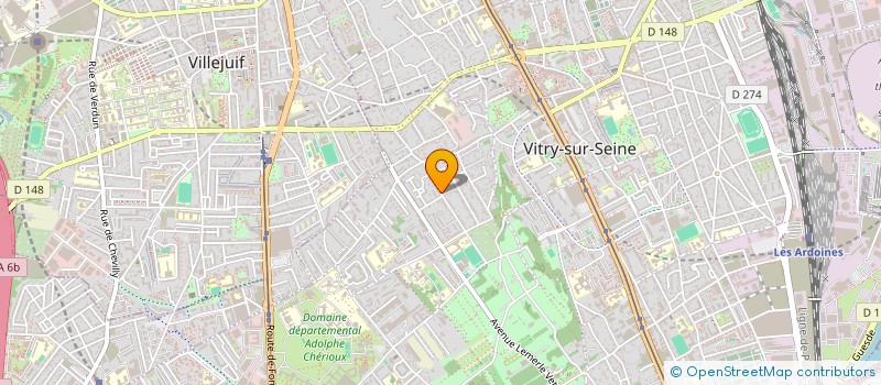 localisation de l'entreprise MONSIEUR ALEXANDRE AIME à VITRY-SUR-SEINE