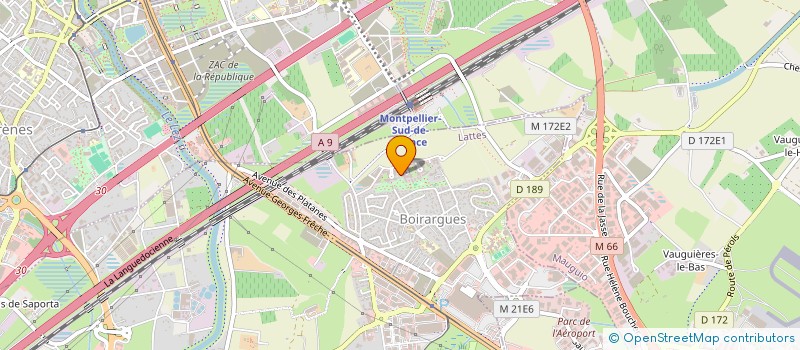 localisation de l'entreprise MONSIEUR ALEXANDRE AL HAJ à LATTES