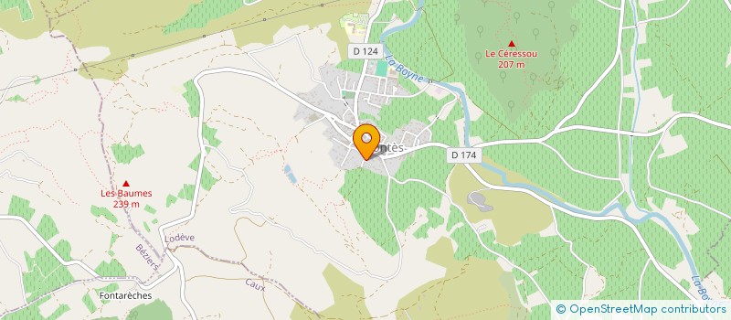 localisation de l'entreprise MONSIEUR ALEXANDRE ALARY  NIZAS