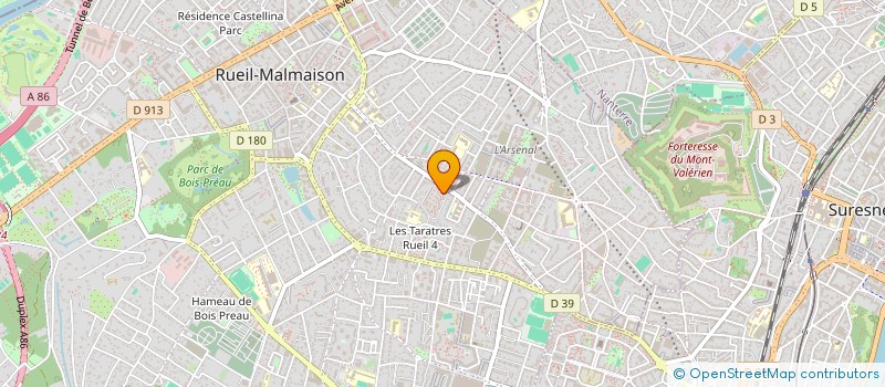 localisation de l'entreprise MONSIEUR ALEXANDRE ALBERT à RUEIL-MALMAISON