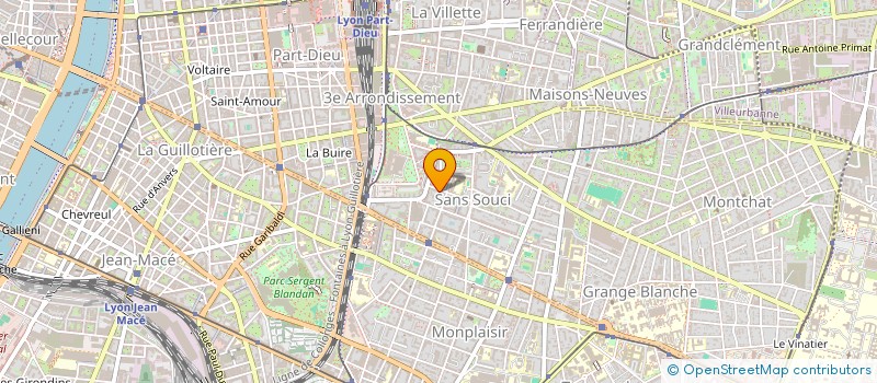 localisation de l'entreprise MONSIEUR ALEXANDRE ALBISSER  LYON