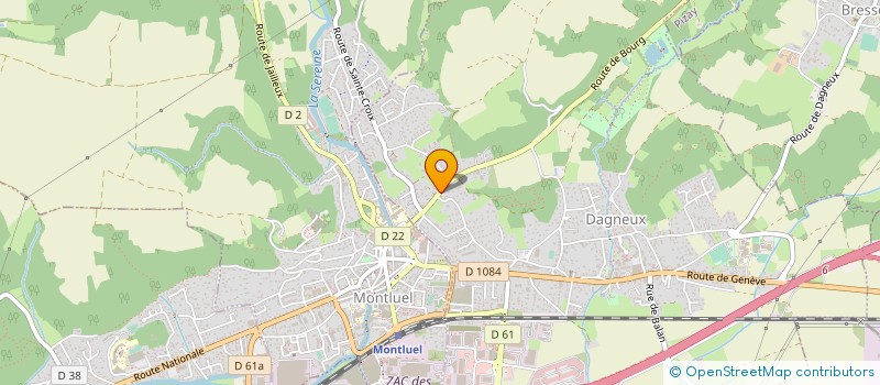 localisation de l'entreprise MONSIEUR ALEXANDRE ALEXANDRE REGACHE ERIC  DAGNEUX