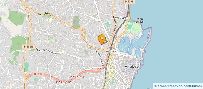localisation de l'entreprise MONSIEUR ALEXANDRE ALFONSI à ANTIBES