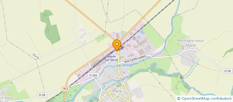 localisation de l'entreprise MONSIEUR ALEXANDRE ALLAIN  MARLE