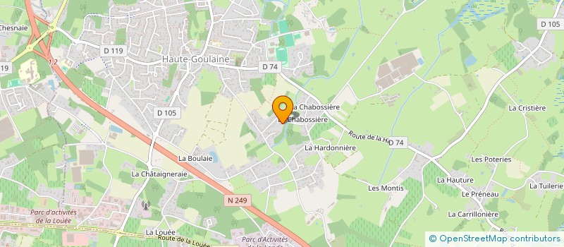 localisation de l'entreprise MONSIEUR ALEXANDRE ALLAIN  LE BIGNON